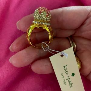 Kate spade statement ring ice cream cone NWT6